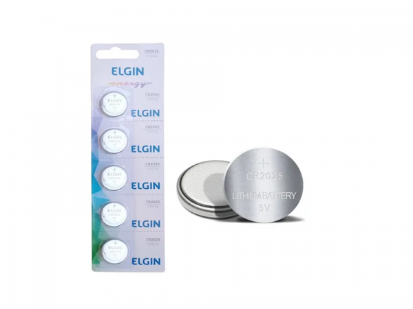 Bateria ELGIN Litio Cr2025